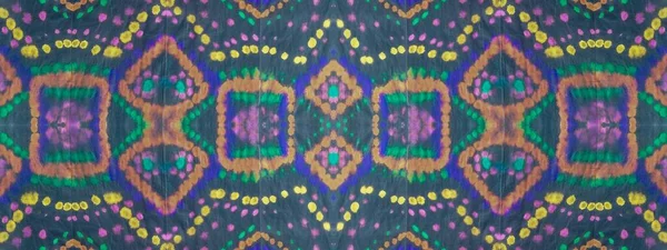Μελάνι Geometric Tie Dye Blot Σχέδιο Μελανιού Πλυσίματος Floral Aquarelle — Φωτογραφία Αρχείου