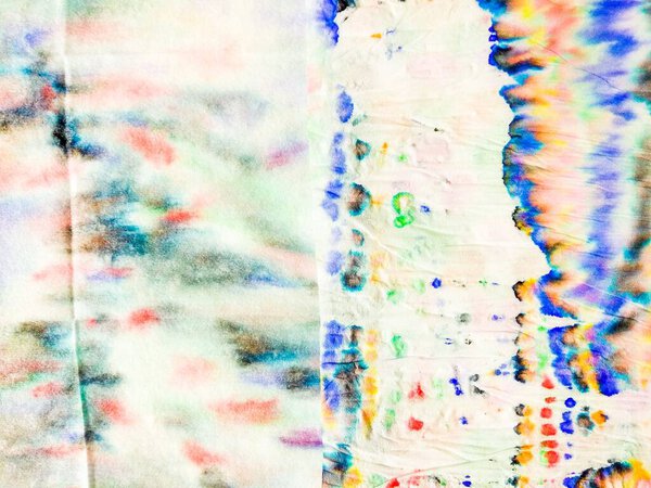 Восточная акварель Tie Dye Line. Многоцветная цветочная водяная грядка. Серые полосы линии акварели текстуры. Цветочный пластырь Красного галстука. Синяя этническая фигура иката. Tie Dye Design Texture Tye Dye Dip Path.