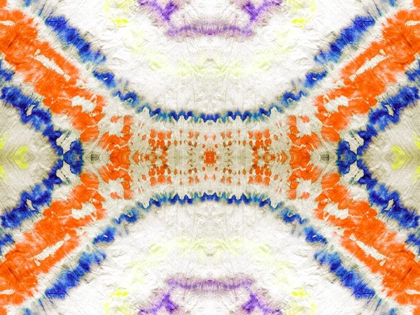 手无缝隙的自然 洗领带 天鹅绒 明亮的水族条纹概念 几何几何Tie Dye Blob 水墨刷 清洗油墨的纹理 油墨彩虹抽象形状 — 图库照片