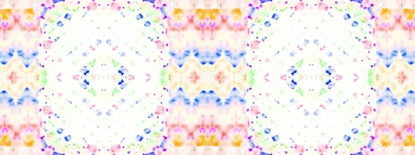 Kropka Kolorze Mokra Geometryczna Kolorowa Plama Etniczna Faktura Aquarelle Polka — Zdjęcie stockowe