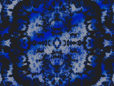 Kara Boyalı Sanat Batik. Kusursuz Parlak Şablon. Denim Light Kirli Arkaplan. Yıldız Kova dokusu. Duman Evren Tarzı. İndigo Fırçalanmış Malzeme. Koyu mürekkep boyası. Beyaz Bulanık Arkaplan 