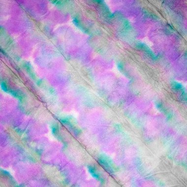 Boyalı Gri Doğu Suluboya. Blue Light Ikat dokusu. Mavi çizgili suluboya desen. Çok Renkli Işık Ombre Grunge. Boyalı Işık Şeridi. Tye Dip Doku. Bağlantı Boya Efekti Deseni