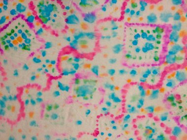 Boyayla Soyut Suluboya. Tye Dot Deseni. Kravat boyası Grunge dokusu. Geometrik boyalı suluboya doku. Dip Ikat Deseni. Geometrik Çoklu Yazdırma. Kravatlı kravat efekti. Geometrik Su Rengi