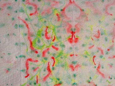 Boyalı Çizgi Soyut Suluboya. Gri Etnik Ikat Deseni. Kırmızı Kravat Boyalı Etnik Parmak izi. Mavi Çiçek Hattı Suluboya dokusu. Tye Dip Doku. Kravat Tasarımı Modeli Çok Renkli Çizgili Çamaşır Grunge.