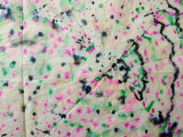 Tie Dye Drop Aquarela Oriental Tye Dye Dot Pattern Grunge — Fotografia de Stock