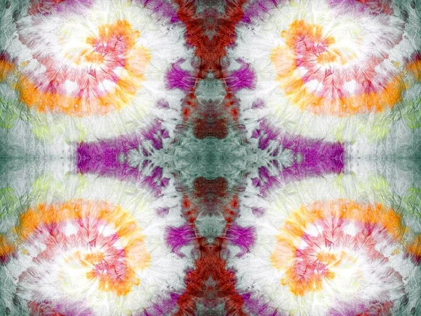 Bläck Vattenborste Ljusa Geometriska Färg Textur Spot Tie Dye Stroke — Stockfoto