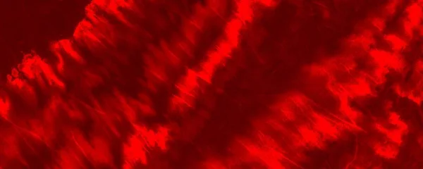 Red Dark Tie Dye Design Red Warm Vibrant Grunge Dirty — Stockfoto