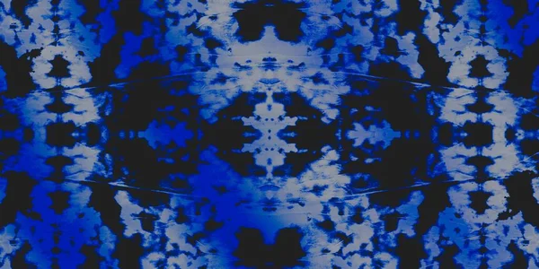 デニムタイ染料プリント 黄金の幾何学的タイル ブラックフロストグランジーダークネス 氷の抽象的なアクエレル ステイン グラフィック 冬インクのテクスチャ 旧スパークルペイント 白の自然背景 — ストック写真