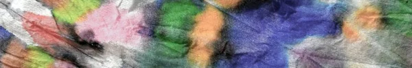 领带染料红东方水彩画 条纹灰水色纹理 染过的意大利面Ikat图案 灰色面团模糊效果 蓝色领带 领带染料设计模式多色染料染料浸渍织物 — 图库照片