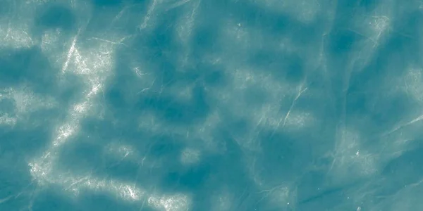 Superficie Blu Del Mare Ocean Pattern Pittura Astratta Acqua Bright — Foto Stock