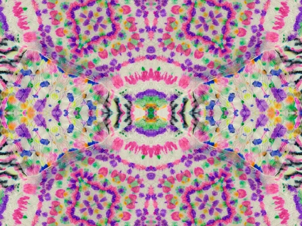Wash Tie Dye Effekt Art Multi Color Tie Dye Spot — Stockfoto