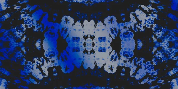 Nachtgefärbte Art Batik Dunkle Natur Nahtlos Black Frost Grungy Effekt — Stockfoto