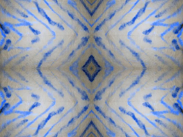 Blauwe Naadloze Mark Art Aquarel Tye Dye Drop Tiedye Aquarelstreep — Stockfoto