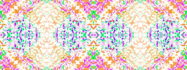 Dot Rainbow Seamless Spill Geometrisk Akryldroppe Tiedye Aquarelle Polka Concept — Stockfoto