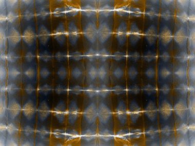 Kusursuz Spot 'u yıka. Art Geometric akrilik altın. Tie Boya Yıkama Kusursuz Tekrarlama. Sanat Şeridi Fırçası. Islak Renkli Soyut Yazıcı. Spot Tie Boya Vuruşu. Sarı Geometrik Kahverengi Saplı. Mürekkep Dokusunu Yıka.