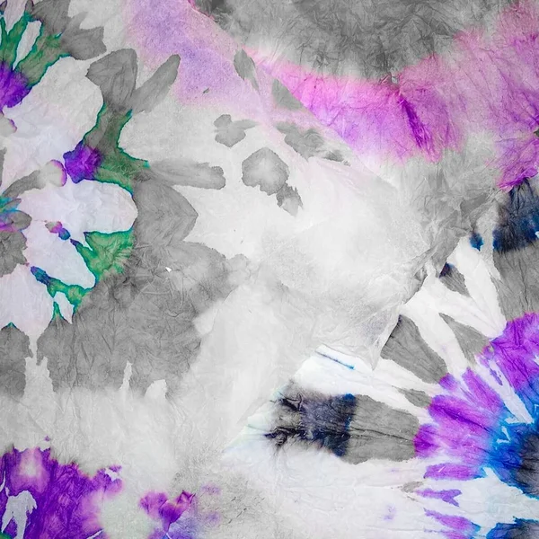Tie Dye Gray Abstract Watercolour Blue Light Gray Watercolor Texture — Stock Photo, Image