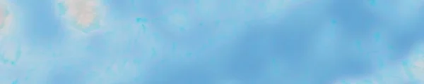 Pintura Blue Sky Fundo Fluido Azul Escova Marinha Oceânica Sky — Fotografia de Stock