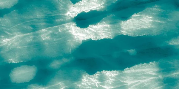 Niebieski Krawat Jasne Niebo Srebrne Morze Rozprysk Wody Atrament Cyjanowy — Zdjęcie stockowe