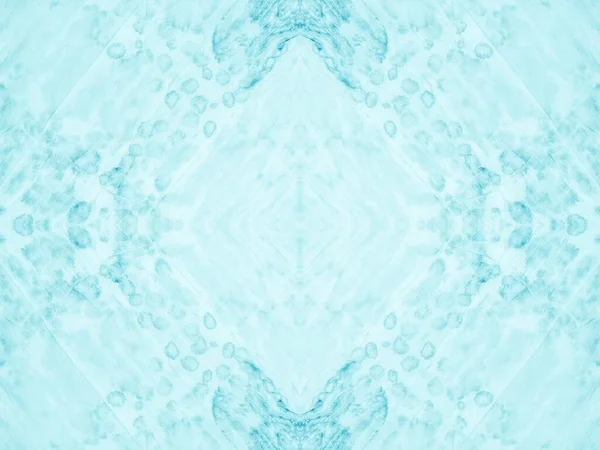 Mavi Sanat Modeli Nokta Çizgili Fırça Geometrik Gökkuşağı Düşüşü Aqua — Stok fotoğraf