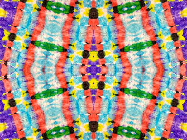 Wash Abstract Spot Tie Barvy Ruční Abstraktní Houba Mokrá Vícebarevná — Stock fotografie