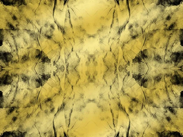 Abstract Naadloos Goud Art Tie Dye Morsen Glad Behang Color — Stockfoto