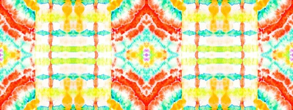 Ethnic Watercolor Polka Splotch Wash Tie Dye Grunge Line Dot — Stock Photo, Image