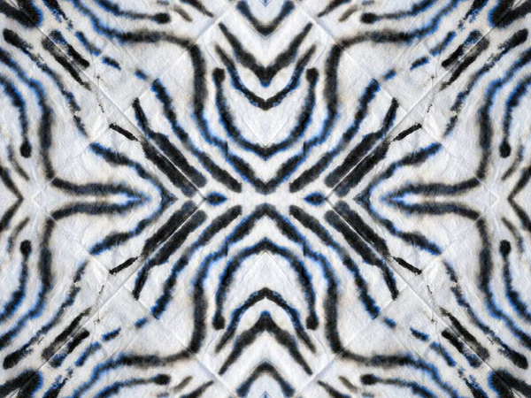 Blå Sömlös Mark Svart Akvarell Ritat Mönster Art Gradient Abstract — Stockfoto