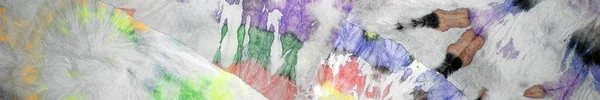 Галстук Голубой Восточной Акварели Полосатая Акварельная Текстура Пастель Tie Dye — стоковое фото