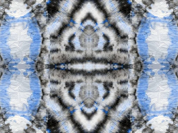 Blue Abstract Spot Tache Rayures Géométriques Subtiles Art Creative Impression — Photo