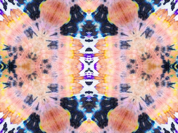 Soyut Sanat Sıçraması Kravat Boyası Vuruşu Islak Çoklu Renkli Kravat — Stok fotoğraf