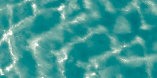 ブルーダーティアート Azure Bright Shine 夏の輝き ホワイトソフト水彩 緑の海のグリッター 海のテクスチャ グレー アクア — ストック写真