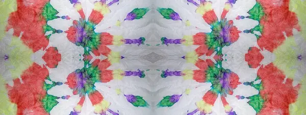 Cepillo Inconsútil Colores Húmedos Lavar Tie Dye Grunge Modern Bohemian — Foto de Stock