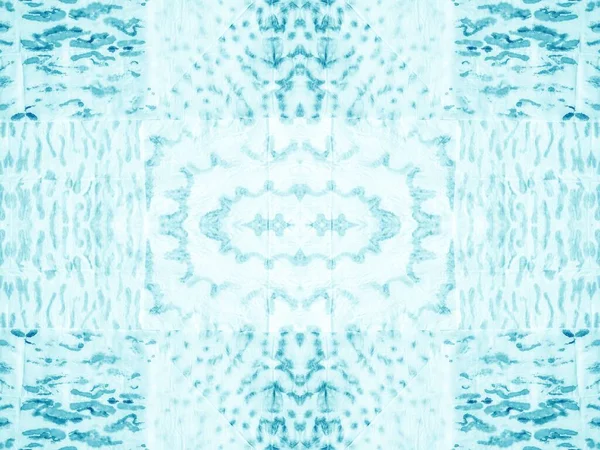 Nce Bohem Renk Sıçratması Mavi Kravat Boyalı Tuval Boyalı Yıka — Stok fotoğraf