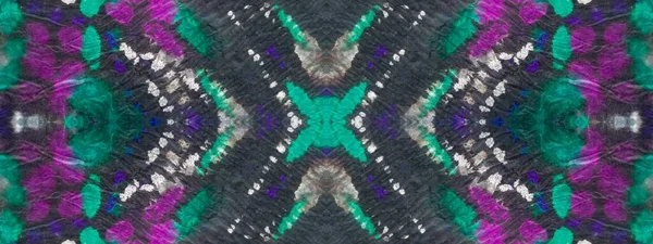 Art Geometriska Tye Dye Dropp Linje Sömlös Mark Färgfläck Bläck — Stockfoto