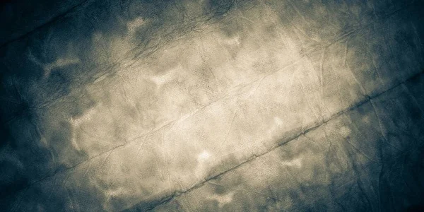 米色欧姆布雷艺术 淡淡的复古画 摘要印刷自然 肮脏的黑暗领带染料 滴定你们的光泽污迹 Ombre Shiny Canvas 摘要白色污物 Sepia — 图库照片