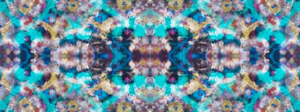 Abstracte Vlek Het Dasdoek Inkt Rainbow Naadloze Print Tie Dye — Stockfoto