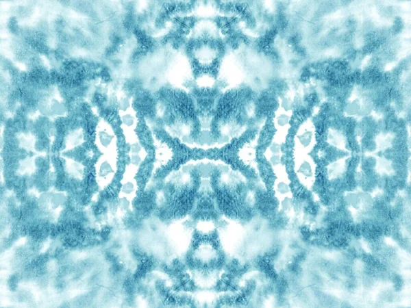 Concept Moderne Aquarelle Dessinée Texture Blue Dot Aqua Abstract Mark — Photo