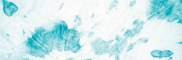 Blue Dirty Papírové Plátno Bokeh Blue Tiedye Abstract Brush Sea — Stock fotografie