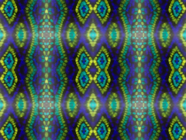 Tvätta Abstract Spot Geo Rainbow Seamless Spill Etnisk Boho Sömlös — Stockfoto