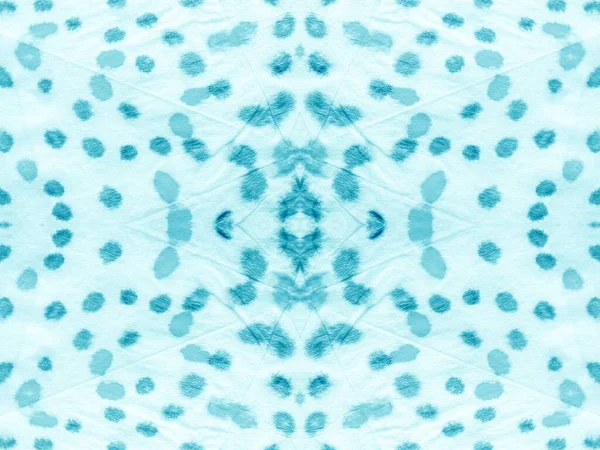 Textura Hortelã Doce Blue Seamless Mark Tie Dye Design Abstrato — Fotografia de Stock