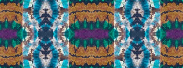 Tie Dye Boho Abstract Design Neon Tie Dye Grunge Art — Stock fotografie