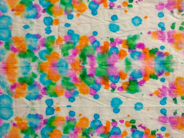 Buntes Aquarellmuster Colour Tie Dye Drip Kunst Bunt Abstrakt Verschüttet — Stockfoto