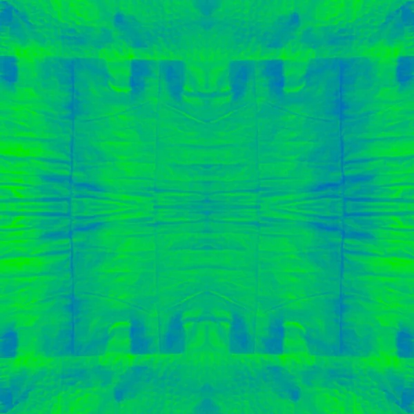 Sea Tie Dye Art Green Aqua Effect Grunge Eco Abstract —  Fotos de Stock