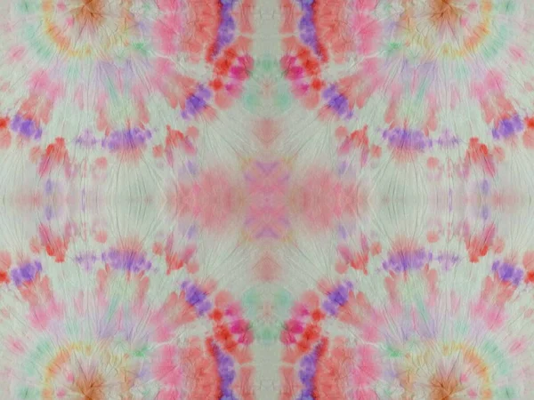 Tie Dye Soft Abstract Stroke Geo Geometric Colorful Drip Wet — Stockfoto