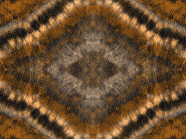 Spot Seamless Mark Orange Geometric Drawn Pattern Wash Tie Dye — Foto Stock