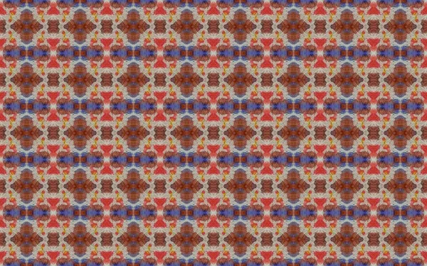 Abstract Geometric Flower Boho Colored Floral Floor Colored Bohemian Floral — Stok fotoğraf
