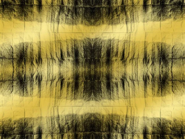 Seamless Abstract Gold Old Tie Dye Paint Golden Wallpaper Drawn — ストック写真