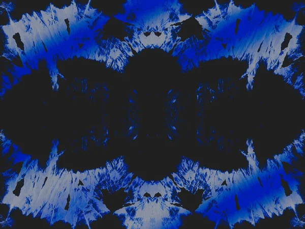 ナイト アート パターン 星はシェブロンを繰り返す ホワイト ステイン アーティスティックCanva 雪の水彩プリント 宇宙ミステリーアート インクコスモスの凍結 — ストック写真