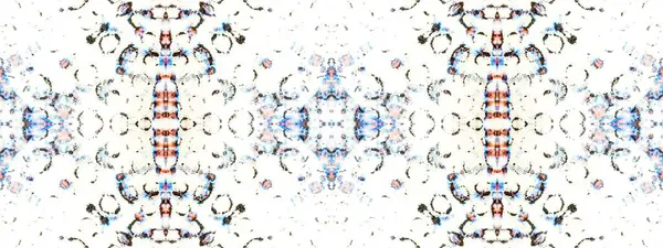 Natte Aquarel Shibori Blot Lijn Abstracte Spot Inktkleur Vlek Etnische — Stockfoto