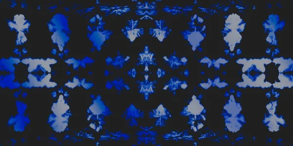 Night Tie Dye Grunge Sky Kaleidoscoop Tegel Denim Ruimte Vuile — Stockfoto
